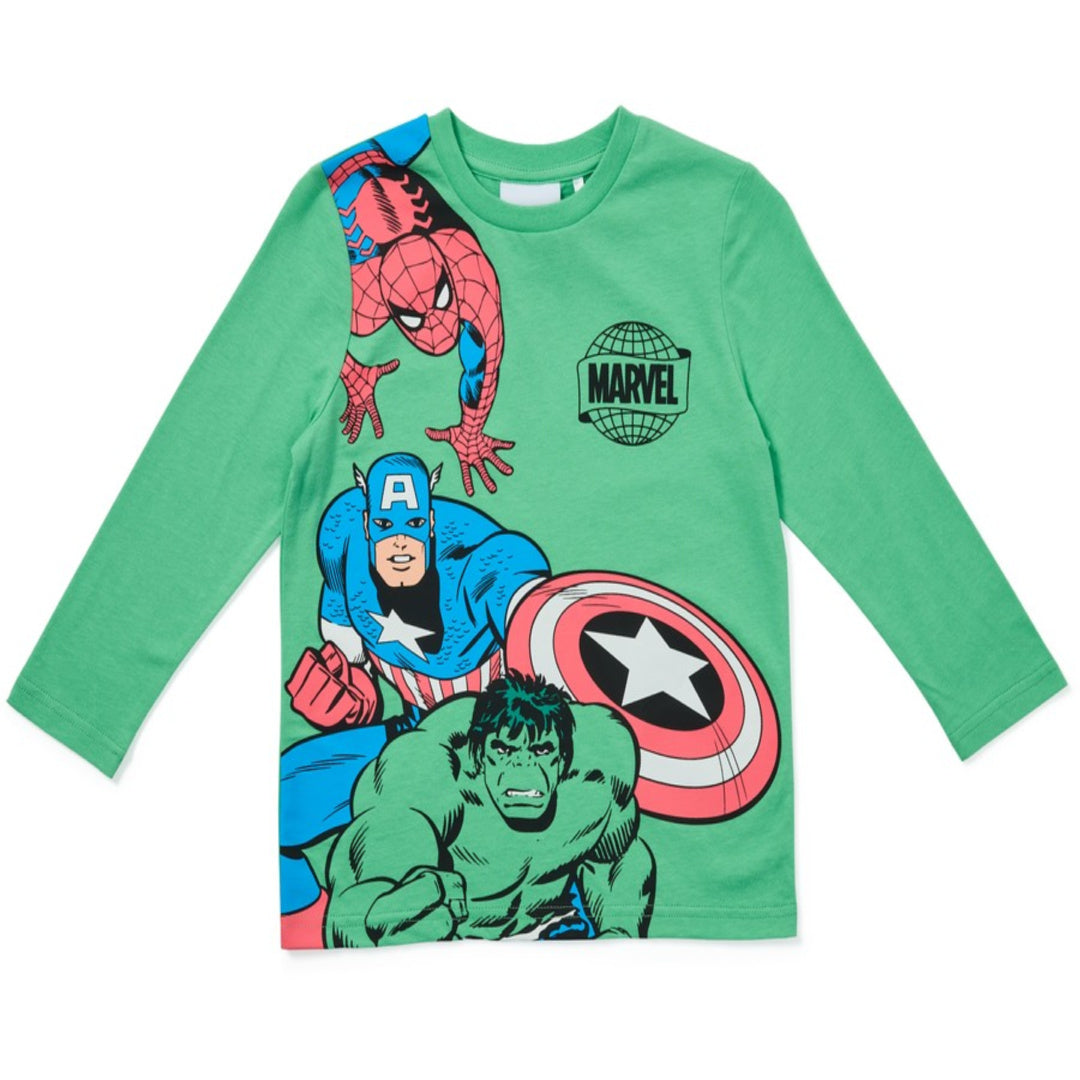 Avengers | Green T-Shirt | Little Gecko