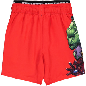 Avengers | Red Boardshorts | Little Gecko