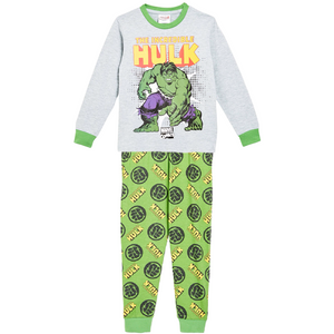 Avengers | Grey/Green Hulk Pyjamas | Little Gecko