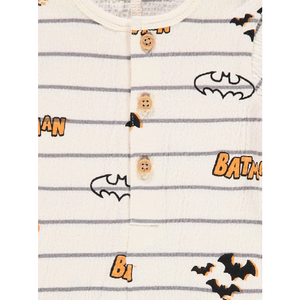 Batman | Striped Romper | Little Gecko