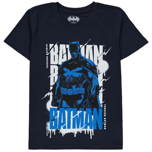 Batman | Navy T-Shirt | Little Gecko