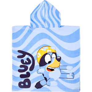 Bluey | Hooded Towel - Waves | Little Gecko