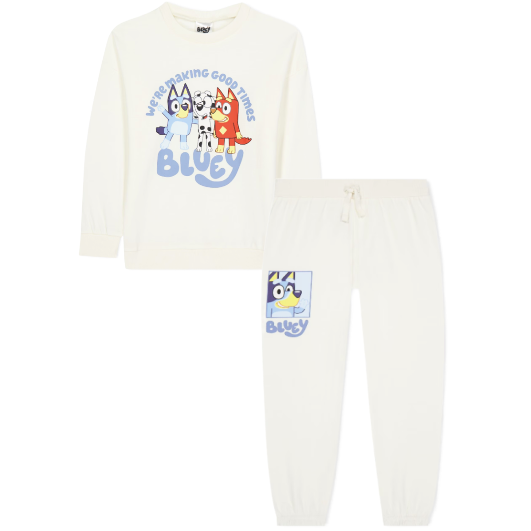 Bluey | Sweatshirt & Jogging Pants Set | Little Gecko