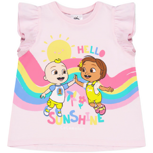 CoComelon | Rainbow Shortie Pyjamas | Little Gecko