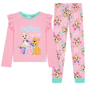 CoComelon | Pink Cuter Together Pyjamas | Little Gecko