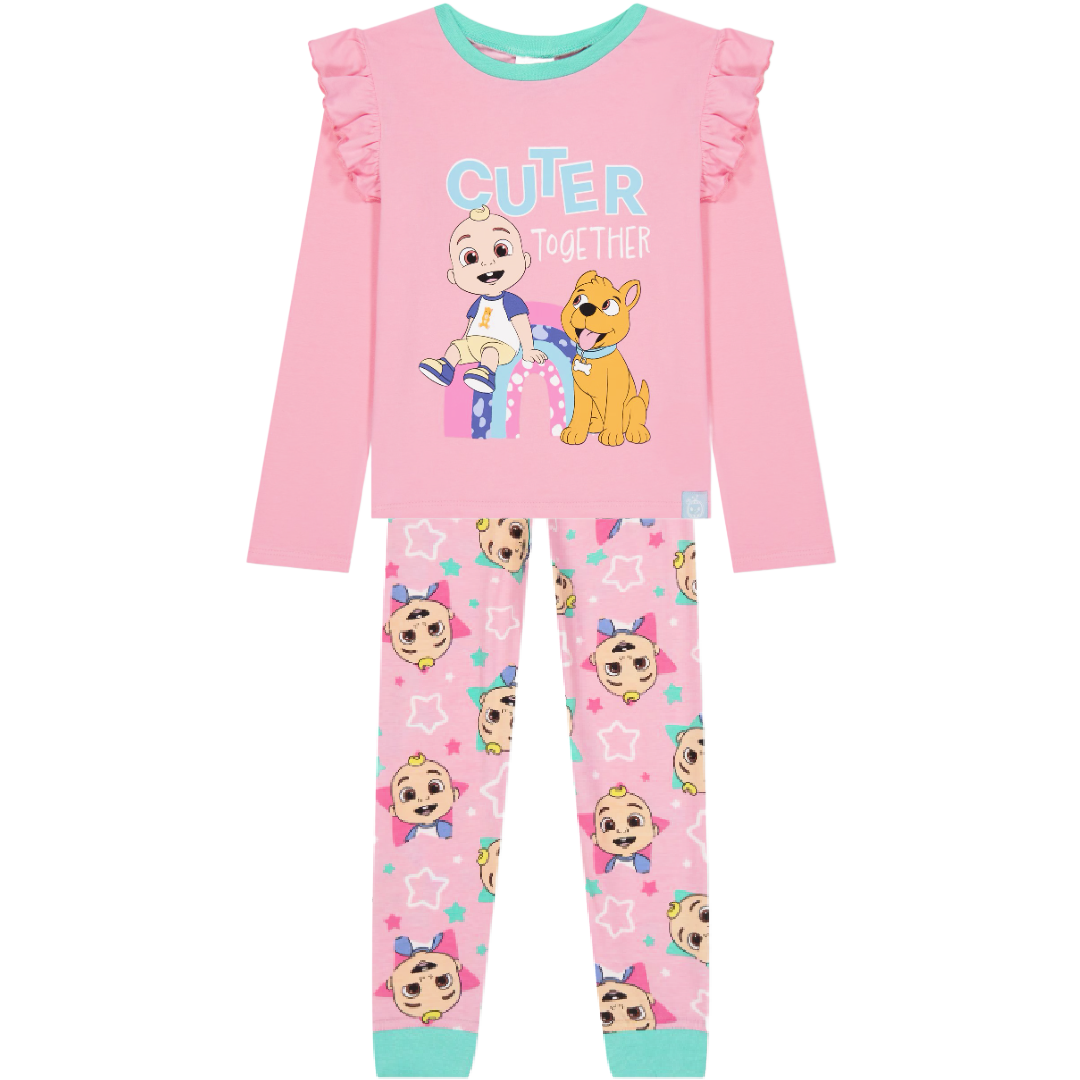 CoComelon | Pink Cuter Together Pyjamas | Little Gecko