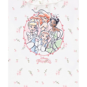 Disney Princess | Cream Frill Collar Nightie | Little Gecko