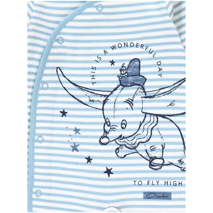 Disney Animals | Dumbo 3pk Blue Sleepsuits | Little Gecko