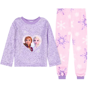 Frozen | Snowflake Fleece Pyjamas | Little Gecko