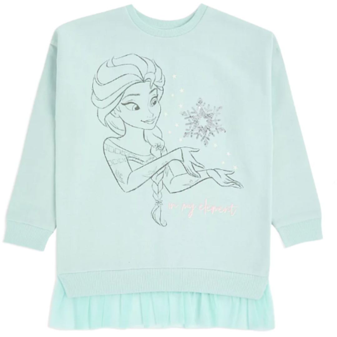 Frozen | Mint Sweatshirt | Little Gecko