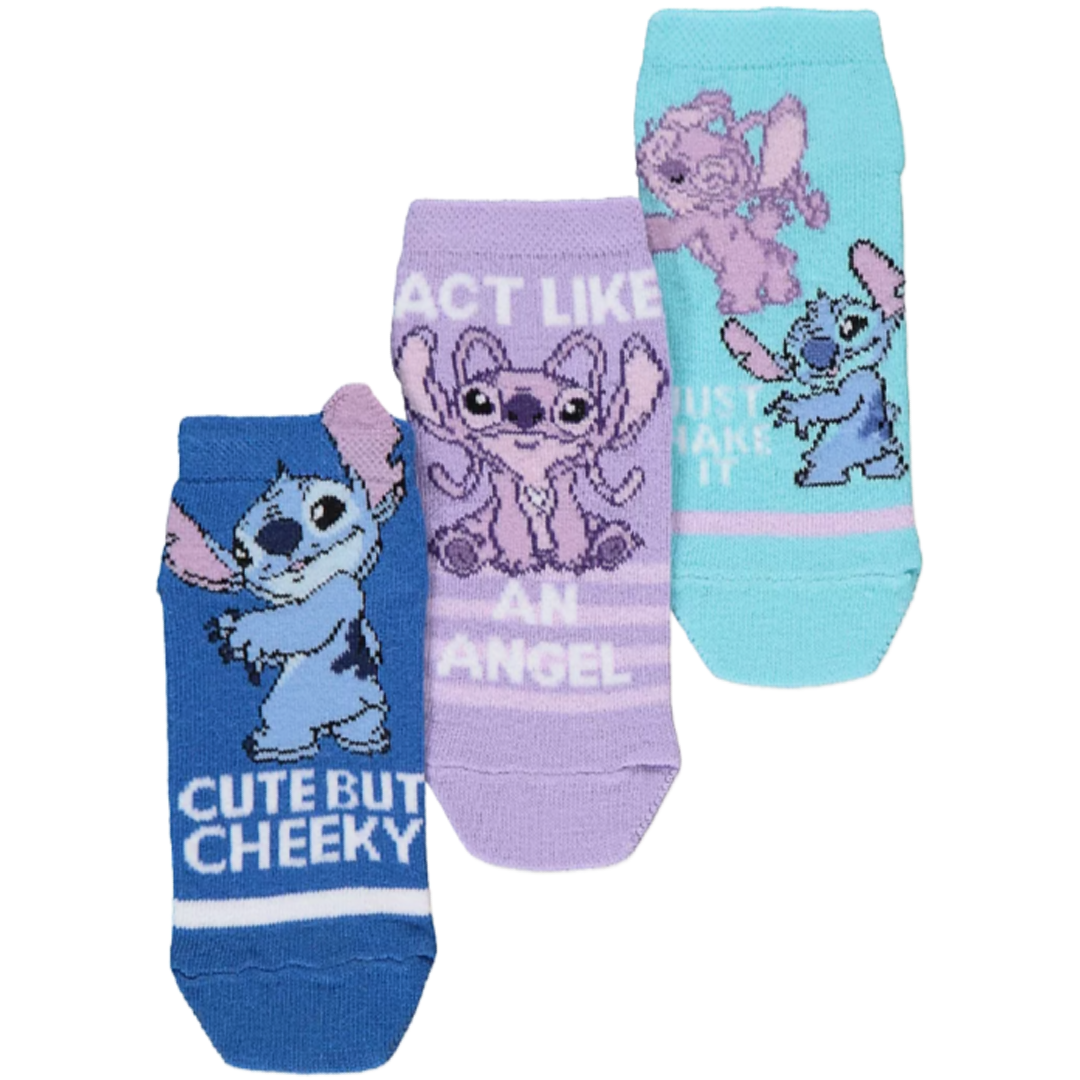 Lilo & Stitch | 3pk Socks | Little Gecko
