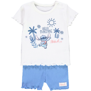 Lilo & Stitch | Hello Sunshine T-Shirt & Shorts Set | Little Gecko