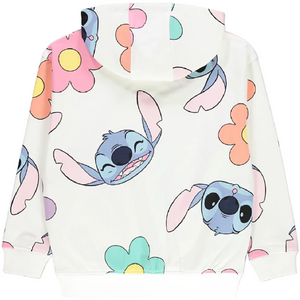 Lilo & Stitch | White Flower Hoodie | Little Gecko