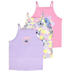 Lilo & Stitch | 3pk Cami Tops | Little Gecko