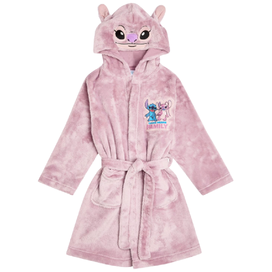 Lilo & Stitch | Pink Dressing Gown | Little Gecko