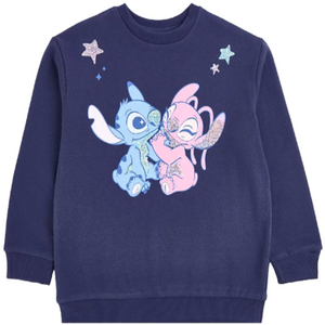 Lilo & Stitch | Navy Sweatshirt | Little Gecko