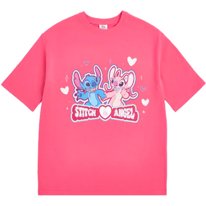 LILO & STITCH Pink Sequin T-Shirt