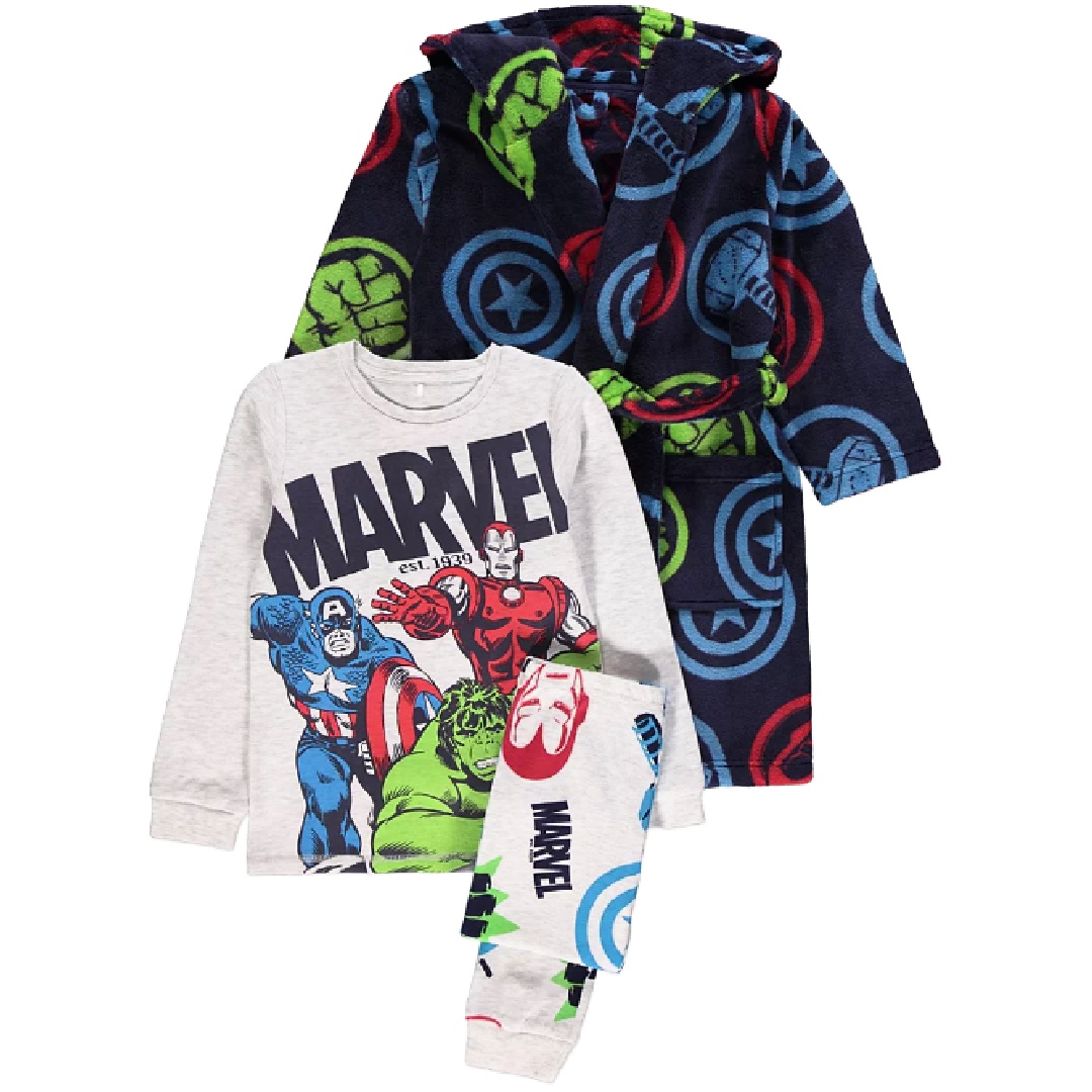 Boys avengers clearance dressing gown