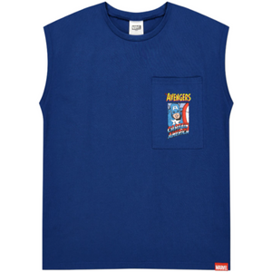 Marvel Comics | Navy Tank & Shorts Set | Little Gecko