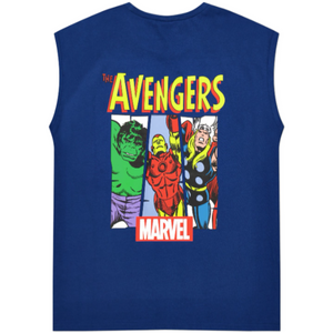 Marvel Comics | Navy Tank & Shorts Set | Little Gecko