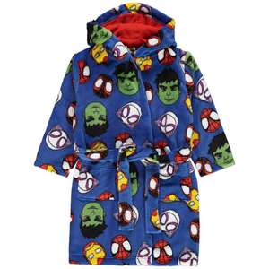 Marvel Comics | Spidey & Friends Pyjamas & Dressing Gown Set | Little Gecko