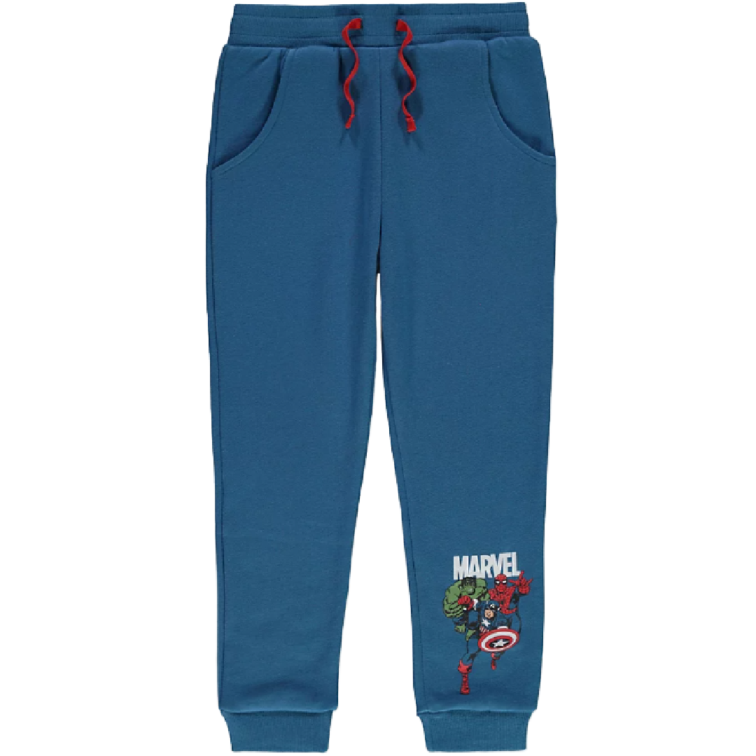 Marvel Comics | Blue Jogging Pants | Little Gecko