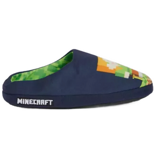 Minecraft | Navy Slippers | Little Gecko