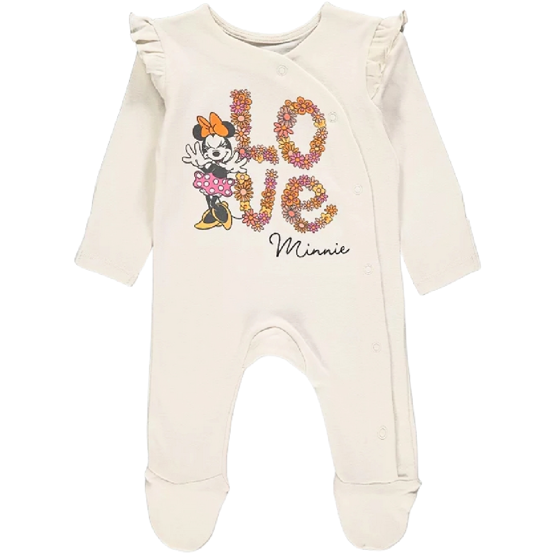 Minnie hot sale mouse babygrow