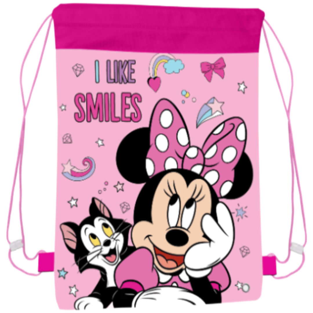 Minnie Mouse | Drawstring Bag | Little Gecko