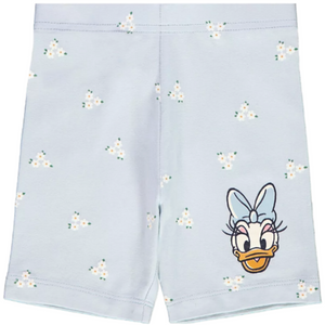 Minnie Mouse | Blue Daisy Sweatshirt & Bike Shorts Set | Little Gecko