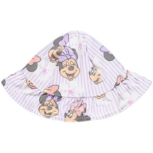 Minnie Mouse | Lilac Striped Romper & Hat Set | Little Gecko