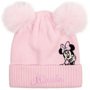 Minnie Mouse | Pink Beanie, Scarf & Gloves Set | Little Gecko