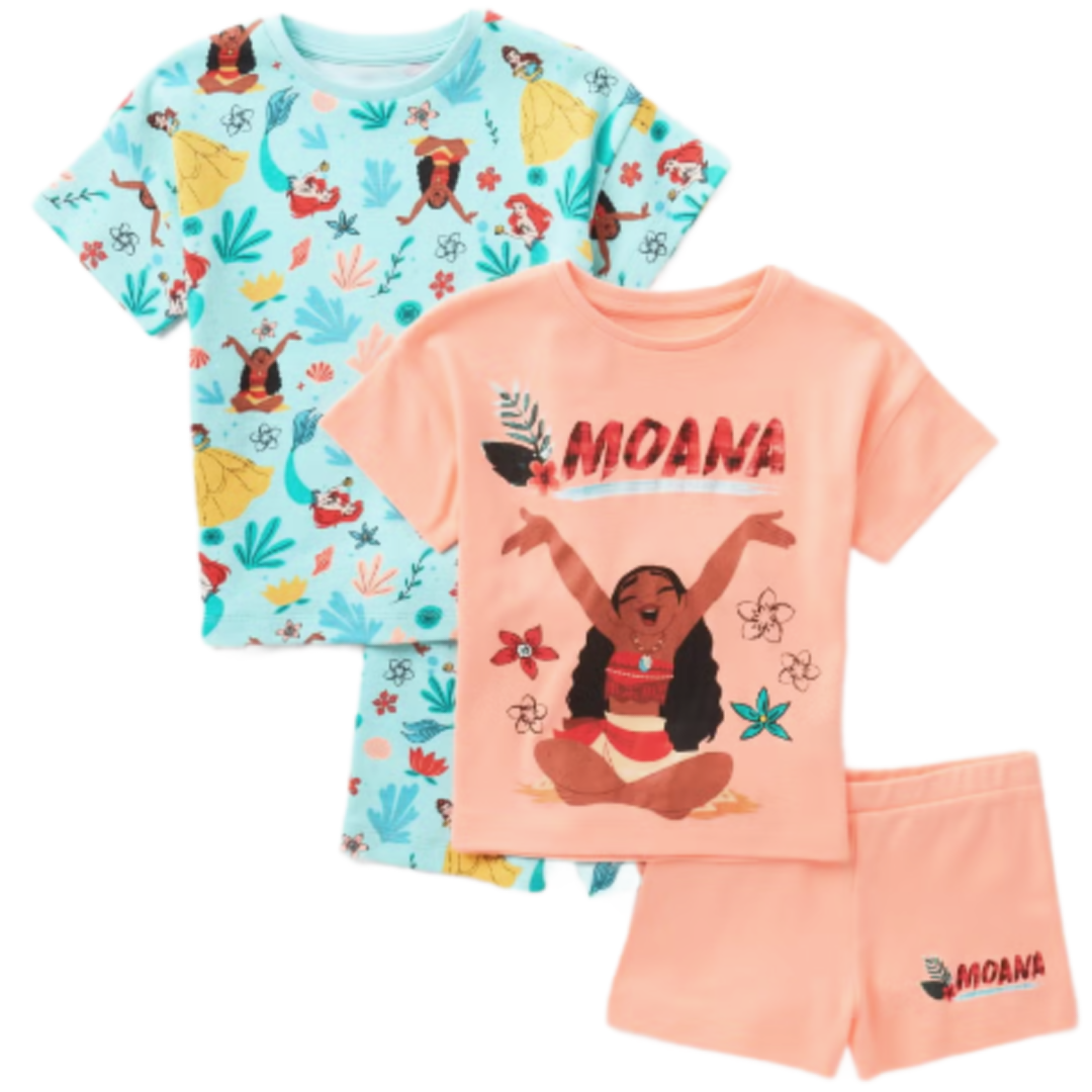 Moana | 2pk Pyjamas | Little Gecko