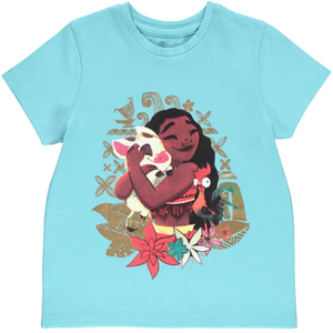 Moana | Turquoise T-Shirt | Little Gecko