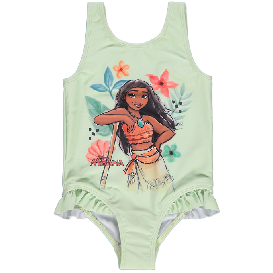 Moana | Green Swimsuit | Little Gecko