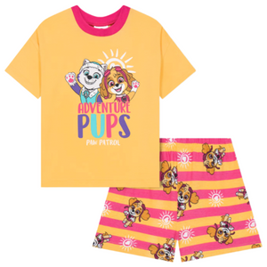 Paw Patrol | Striped Shortie Pyjamas | Little Gecko