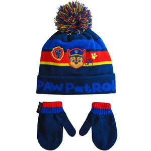 Paw Patrol | Blue Beanie & Gloves Set | Little Gecko