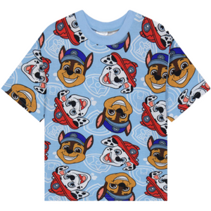 Paw Patrol | Blue Shortie Pyjamas | Little Gecko