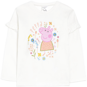 Peppa Pig | Flowers T-Shirt & Leggings Set | Little Gecko