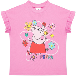 Peppa Pig | Pink Shortie Pyjamas | Little Gecko