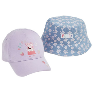 PEPPA PIG Bucket Hat & Cap Set