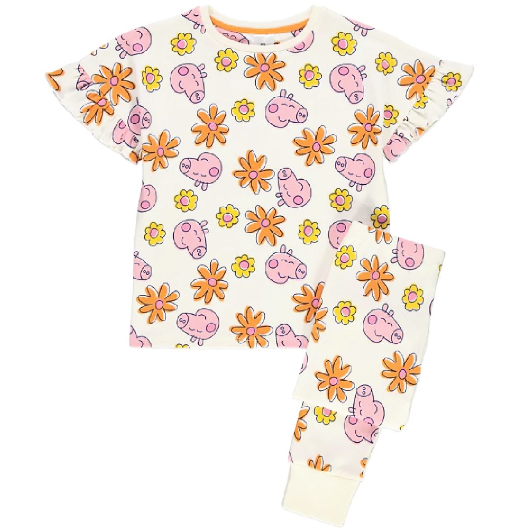 Peppa Pig | Flower Power Pyjamas | Little Gecko