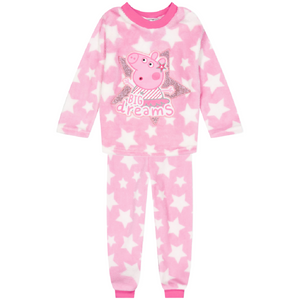 Peppa Pig | Big Dreams Fleece Pyjamas | Little Gecko