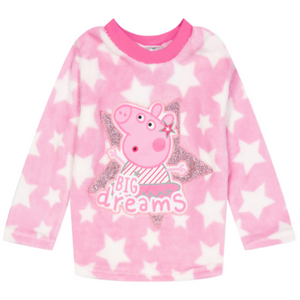 Peppa Pig | Big Dreams Fleece Pyjamas | Little Gecko