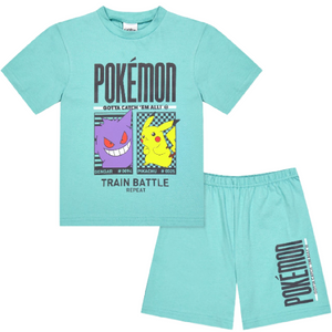 Pokémon | Train Battle Shortie Pyjamas | Little Gecko