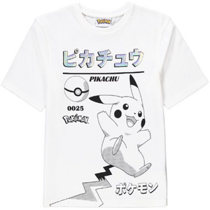 Pokémon | White Graphic T-Shirt | Little Gecko