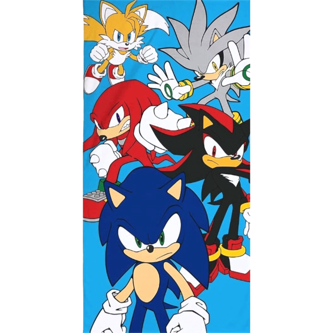 Sonic the best sale hedgehog towel