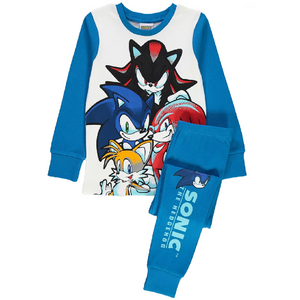 Sonic The Hedgehog | Blue Top Pyjamas | Little Gecko