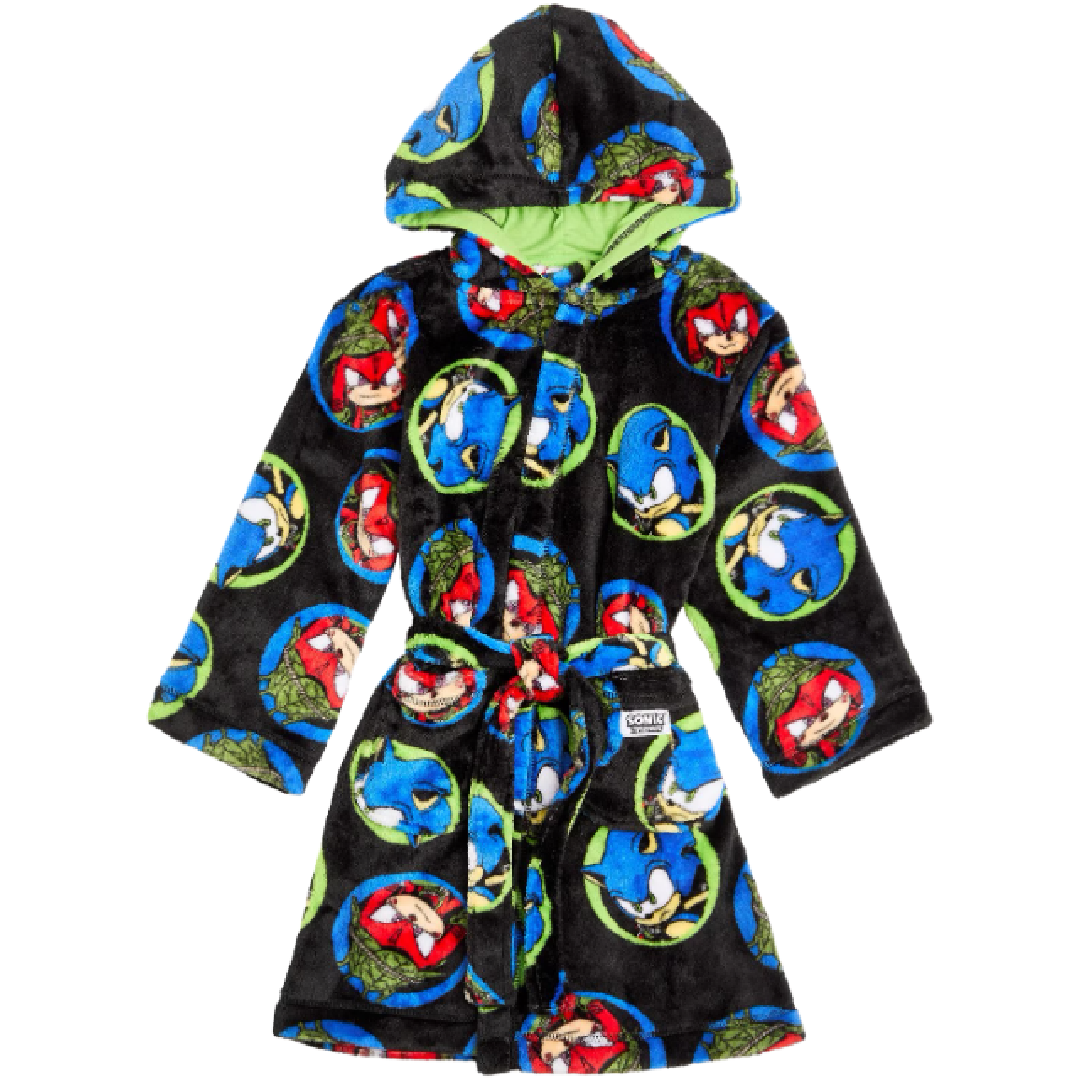 Sonic The Hedgehog | Fleece All-In-One | Little Gecko