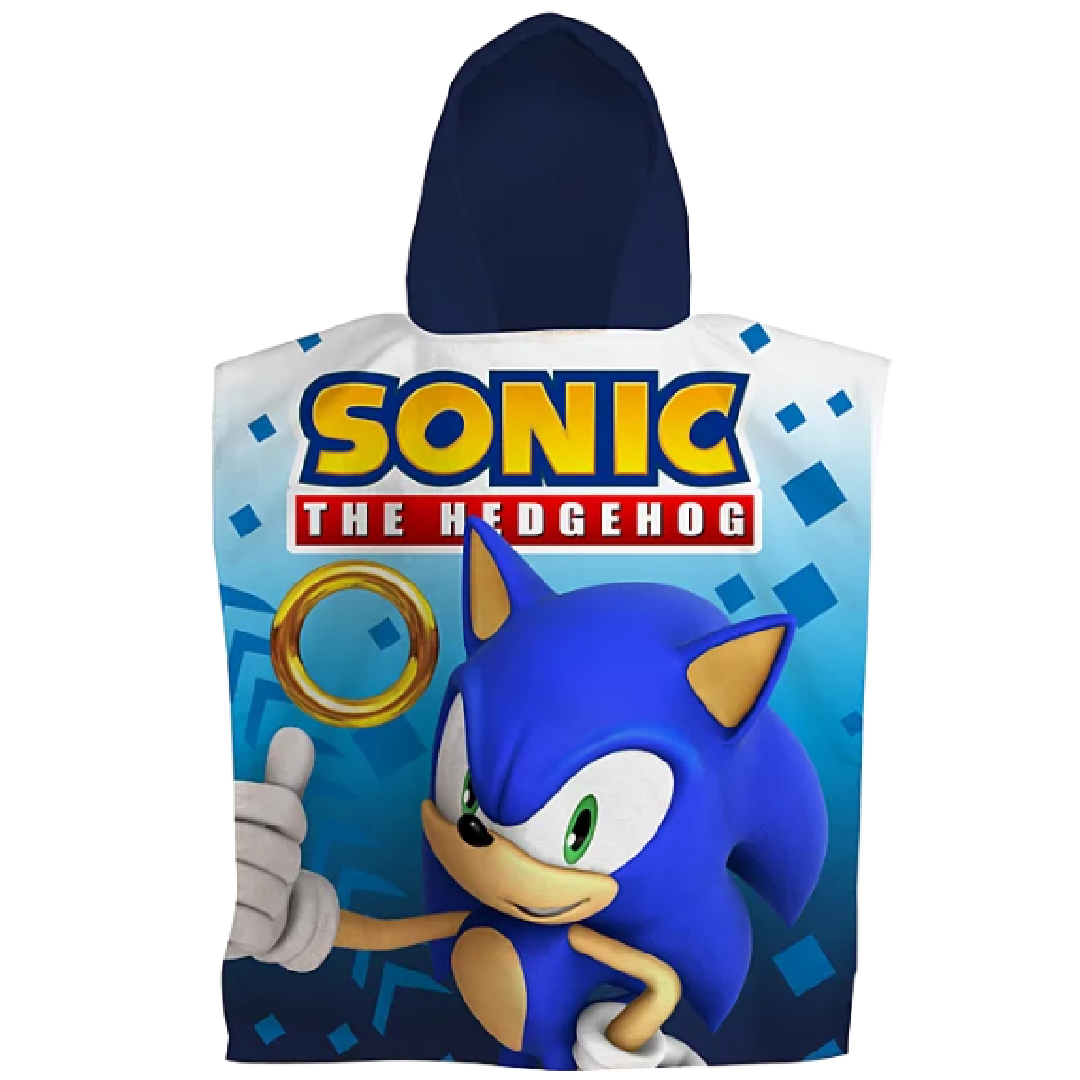 SONIC THE HEDGEHOG Hooded Towel